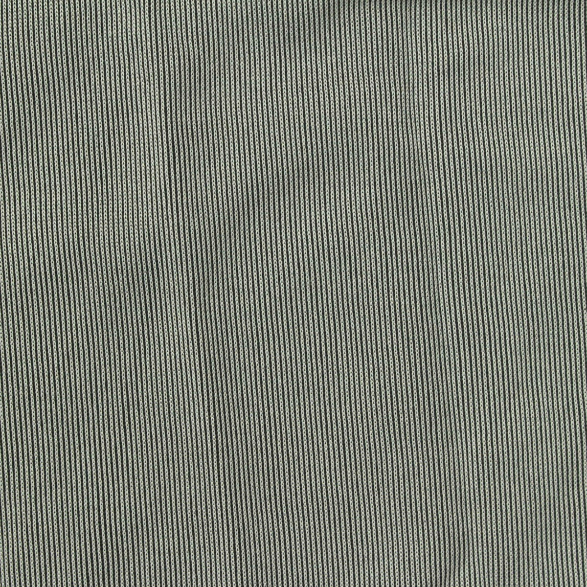 Dark Grey Stripe Rib Knit, Polyester