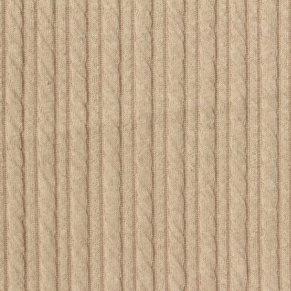 Jacquard 100% Polyester Knit Fabric, 290 gsm, 150 cm — Beige