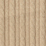 Jacquard 100% Polyester Knit Fabric, 290 gsm, 150 cm — Beige — texture