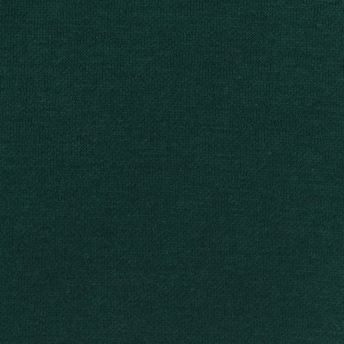 Brushed Polyester Cotton Interlock Knit Fabric, 270 gsm, 190 cm — Green