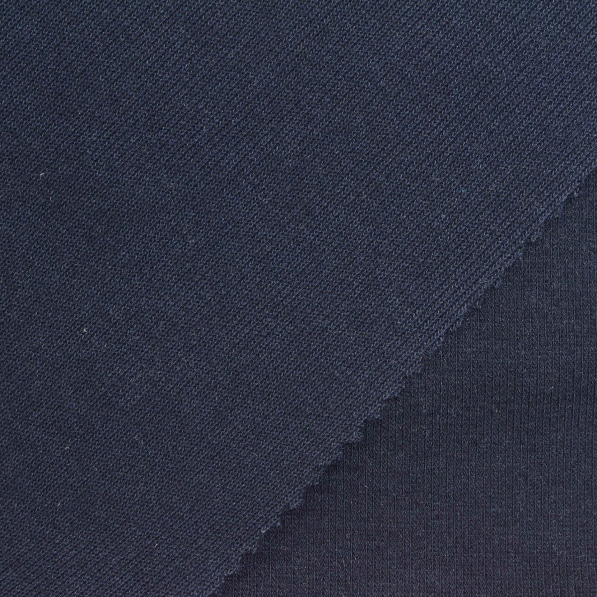 Dark Navy Rib Knit