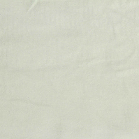 Cotton Polyester Stretch Jersey Knit Fabric, 160 gsm, 180 cm — White
