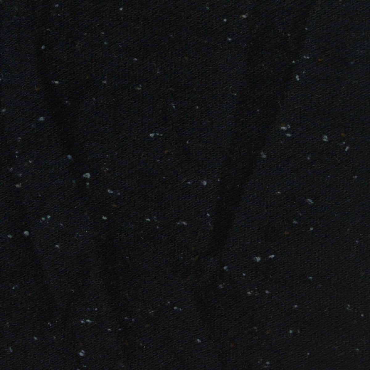 Black Marl Piqué Knit, Cotton-Poly