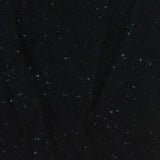Black Marl Piqué Knit, Cotton-Poly