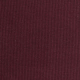 Cotton Polyester Stretch Rib Knit Fabric, 400 gsm, 135 cm — Red