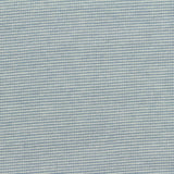 Light Blue Horizontal-Stripe Interlock Knit, Cotton-Viscose