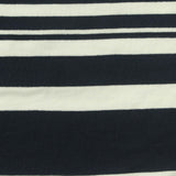 Navy Horizontal-Stripe Knit, Viscose