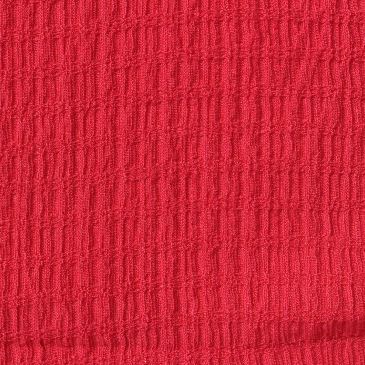 Polyester Stretch Crepe Fabric, 175 gsm — Red
