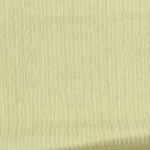 Light Yellow Vertical-Stripe Crepe, Polyester