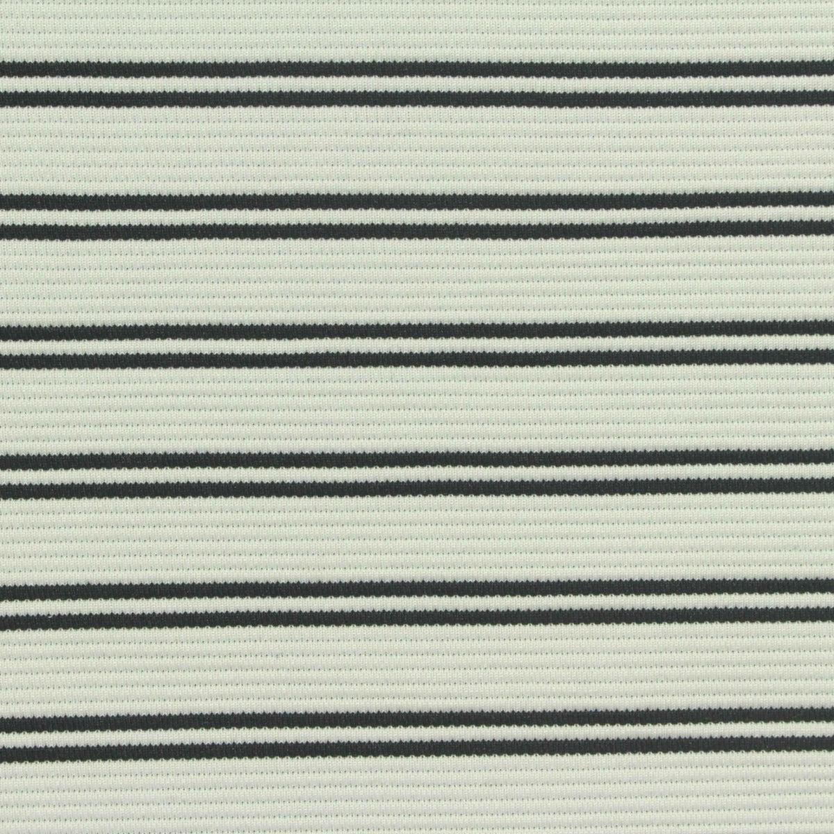 Black Horizontal-Stripe Knit, Polyester, 260 gsm, 150 cm, ref EF-261578