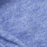Light Blue Heathered-Marl Chunky Knit, Viscose-Poly — texture