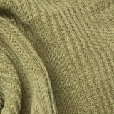 Polyester Stretch Knit Fabric, 281 gsm, 176 cm — Khaki — texture