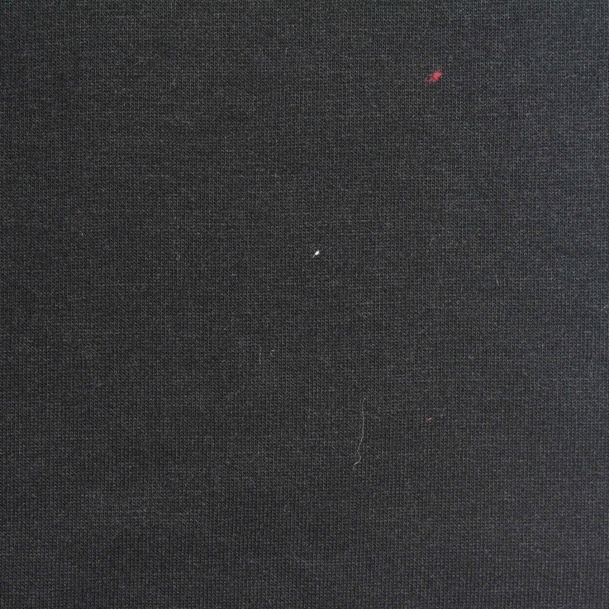 Polyester Viscose Stretch French Terry Fabric, 240 gsm, 160 cm — Black, ref EF-261635