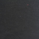 Polyester Viscose Stretch French Terry Fabric, 240 gsm, 160 cm — Black