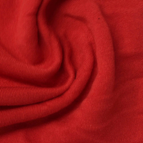 100% Polyester Jersey Knit Fabric, 220 gsm, 185 cm — Red