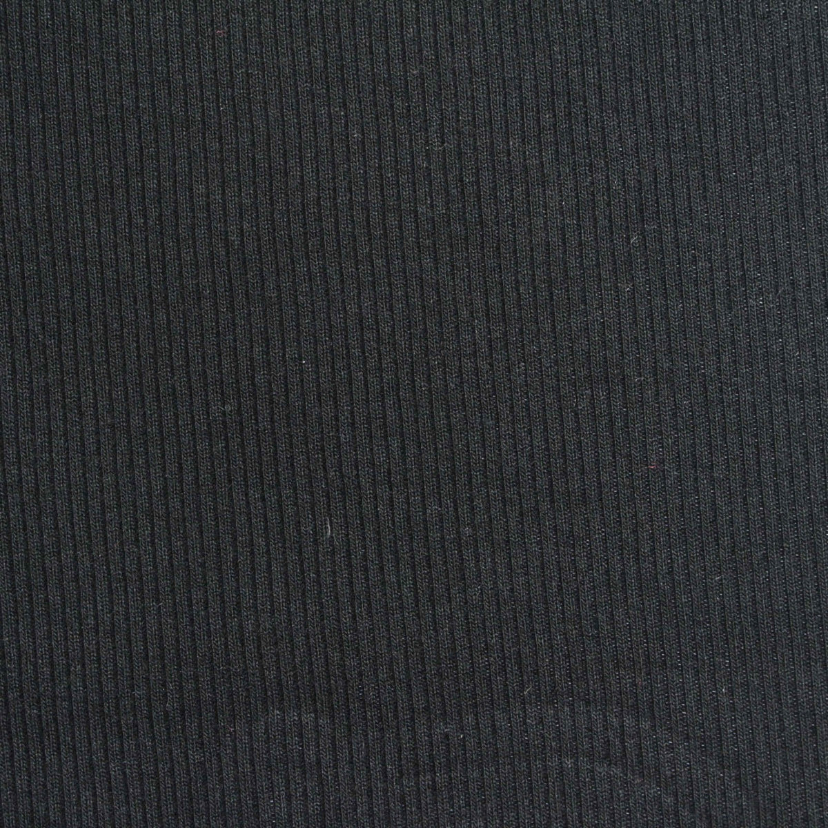 Black Ribbed Rib Knit, Viscose