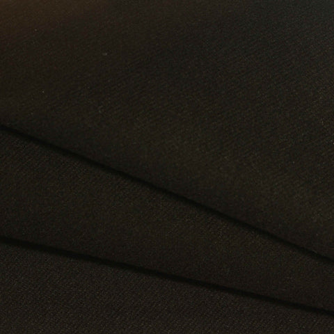 Polyester Stretch Rib Knit Fabric, 400 gsm, 160 cm — Brown