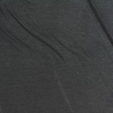 100% Cotton Interlock Knit Fabric, 195 gsm, 150 cm — Black