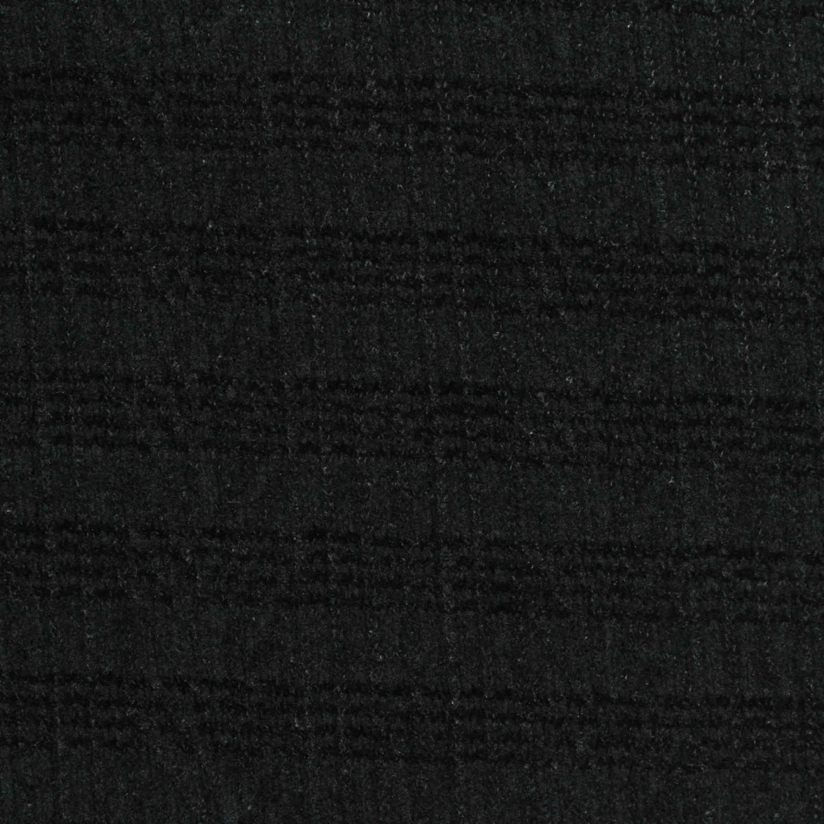 Black Tone-on-Tone Grid Jacquard, Polyester, 320 gsm