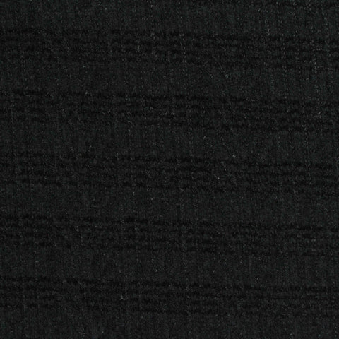 Black Tone-on-Tone Grid Jacquard, Polyester, 320 gsm