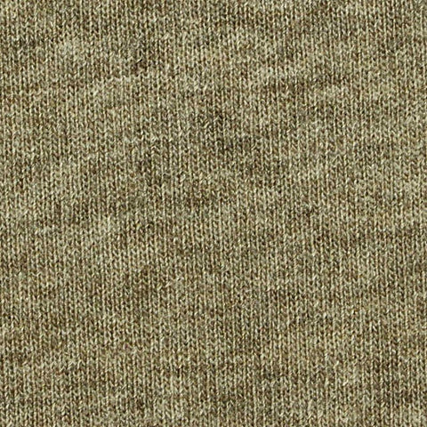 Viscose Polyester Blend Stretch French Terry Fabric, 280 gsm, 185 cm — Khaki