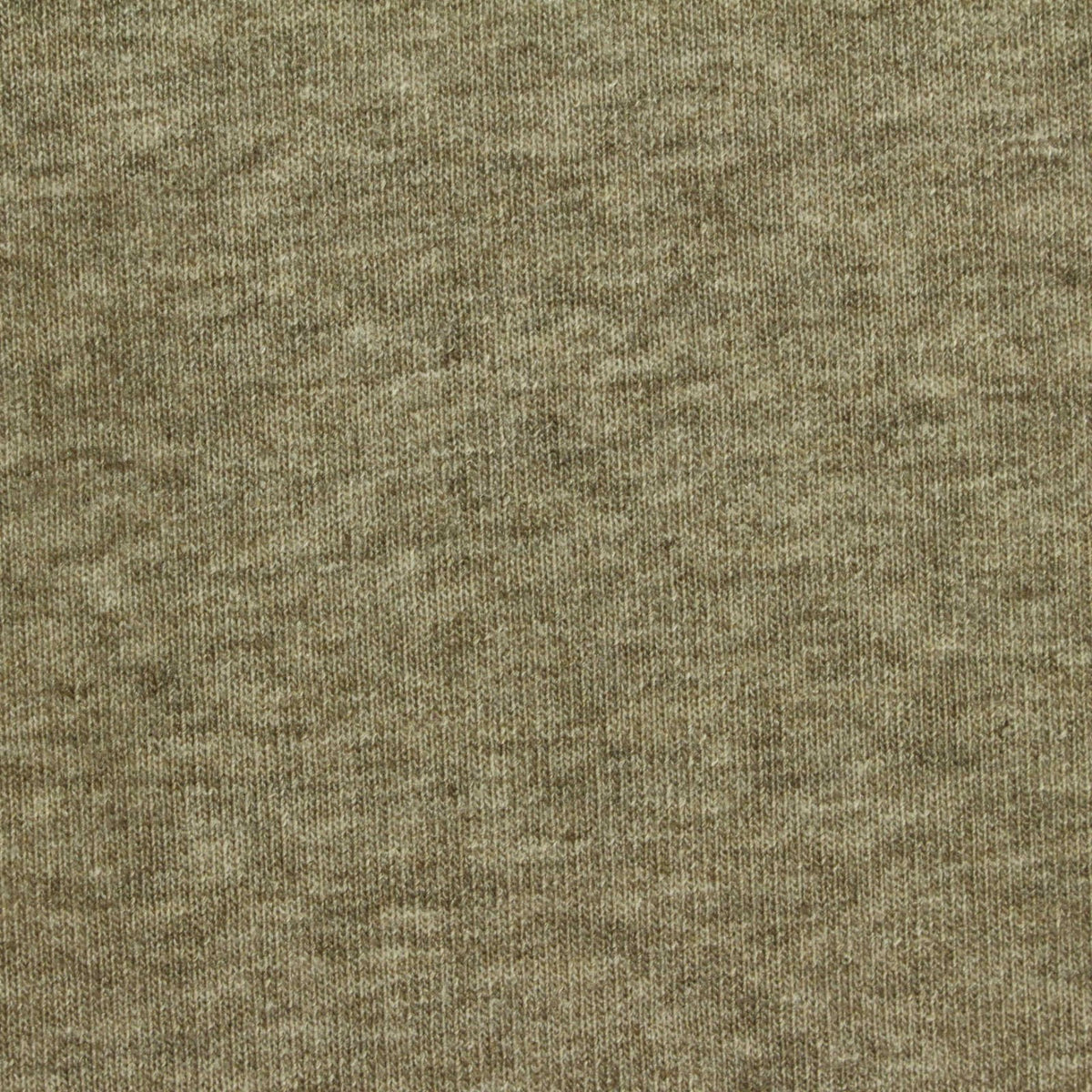 Viscose Polyester Blend Stretch French Terry Fabric, 280 gsm, 185 cm — Khaki
