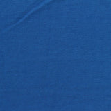 Polyester Viscose Stretch French Terry Fabric, 240 gsm, 160 cm — Blue