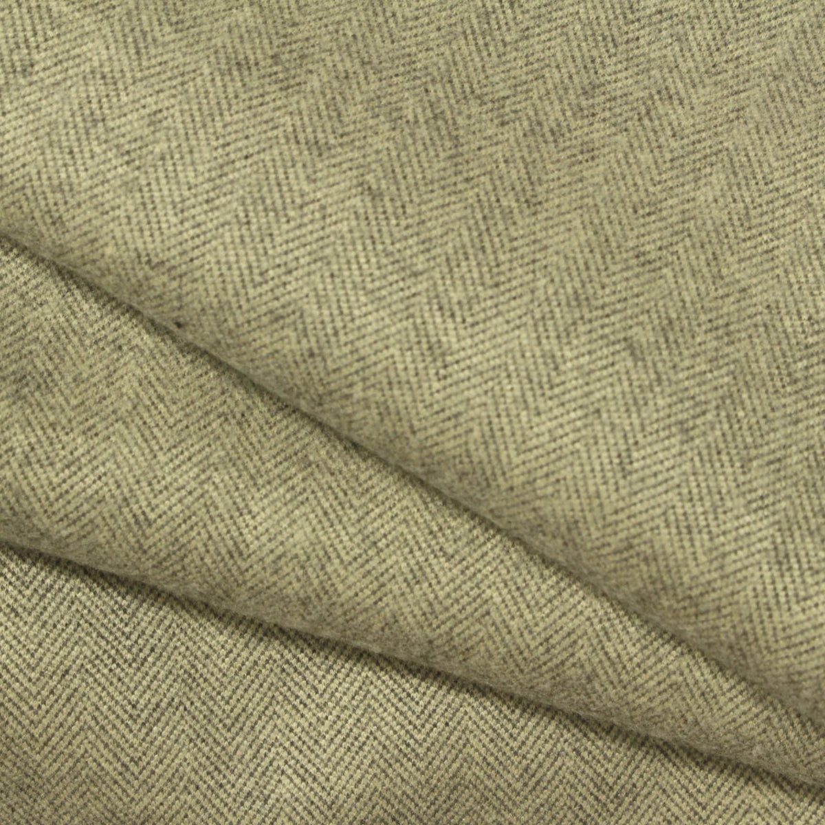 Dark Grey Fine-Herringbone Knit, Poly-Viscose