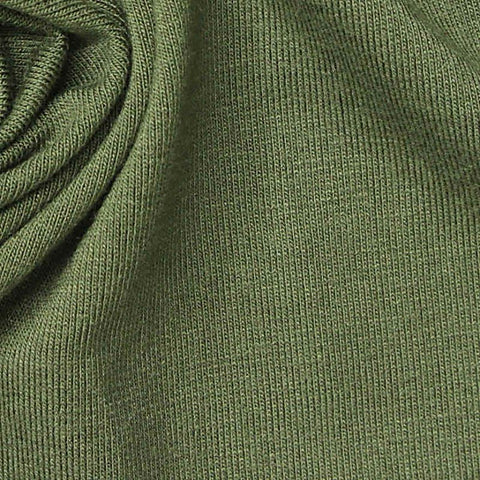 Viscose Stretch Jersey Knit Fabric, 230 gsm, 160 cm — Green