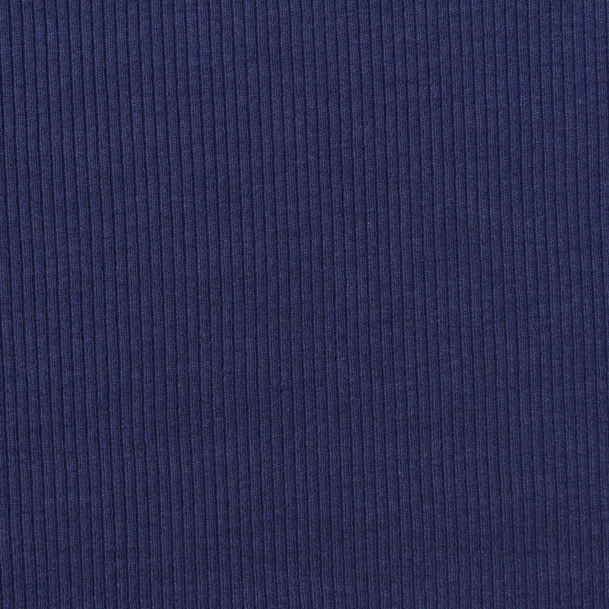 Viscose Stretch Rib Knit Fabric, 285 gsm, 130 cm — Navy, ref EF-261677