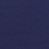 Viscose Stretch Rib Knit Fabric, 285 gsm, 130 cm — Navy