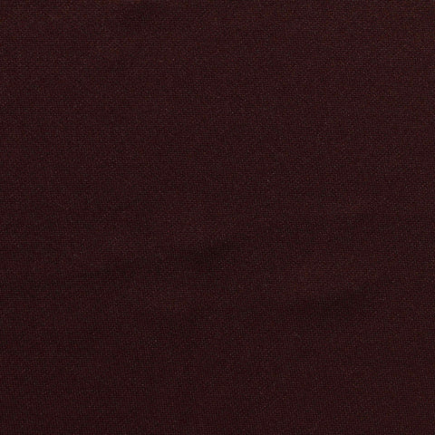 Washed Polyester Viscose Stretch Scuba Knit Fabric, 280 gsm, 167 cm — Brown