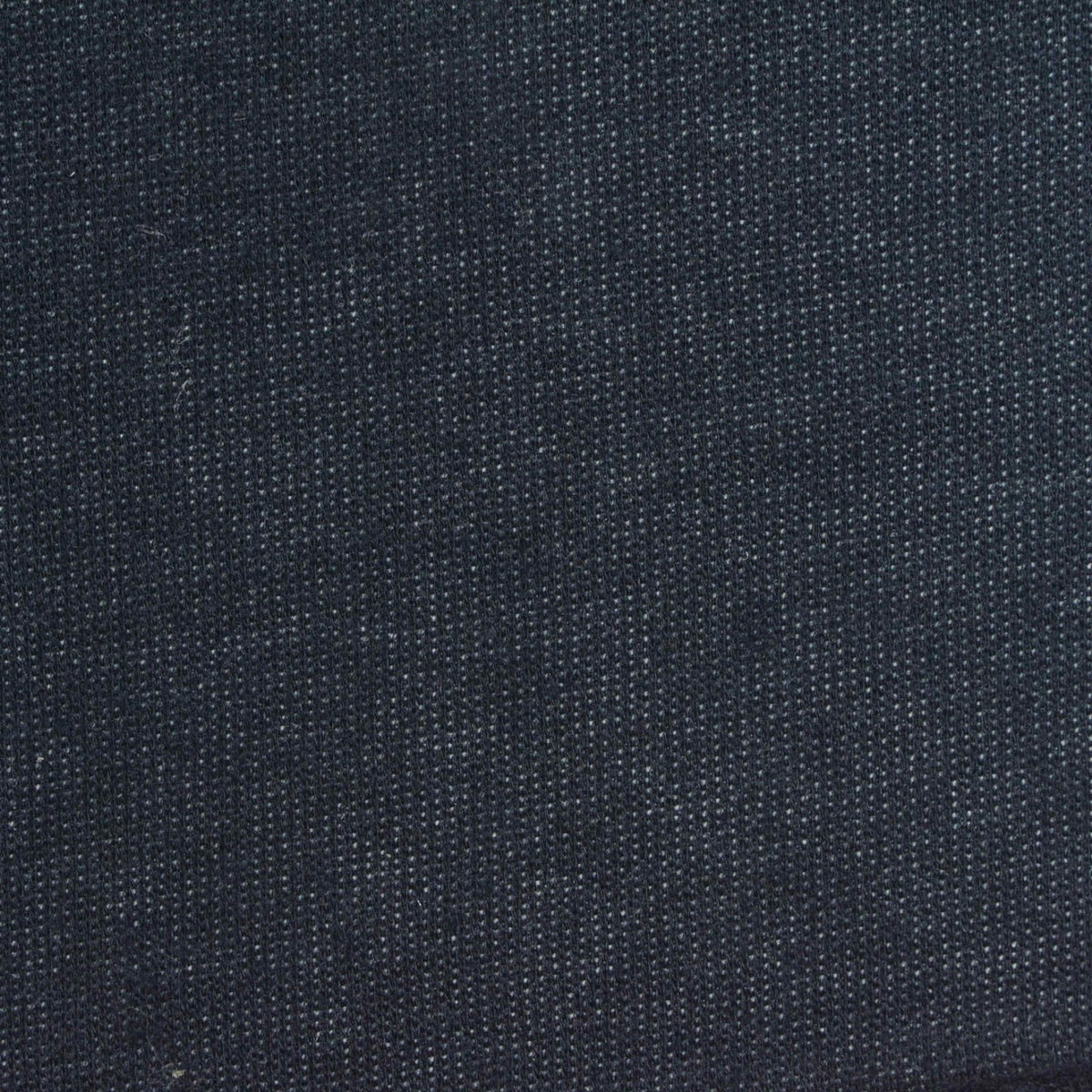 Dark Blue Marl Interlock Knit, Poly-Viscose, 220 gsm