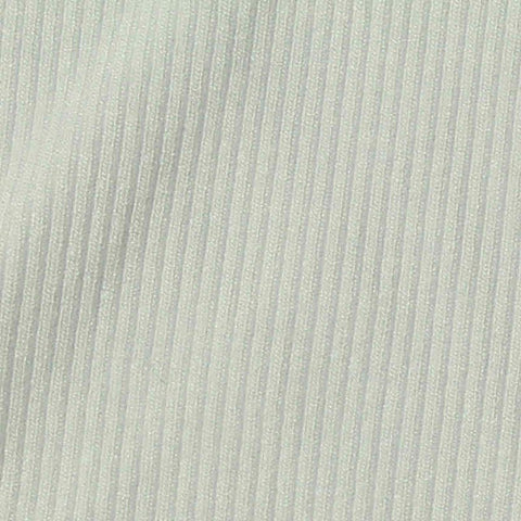 100% Viscose Rib Knit Fabric, 380 gsm, 140 cm — Grey