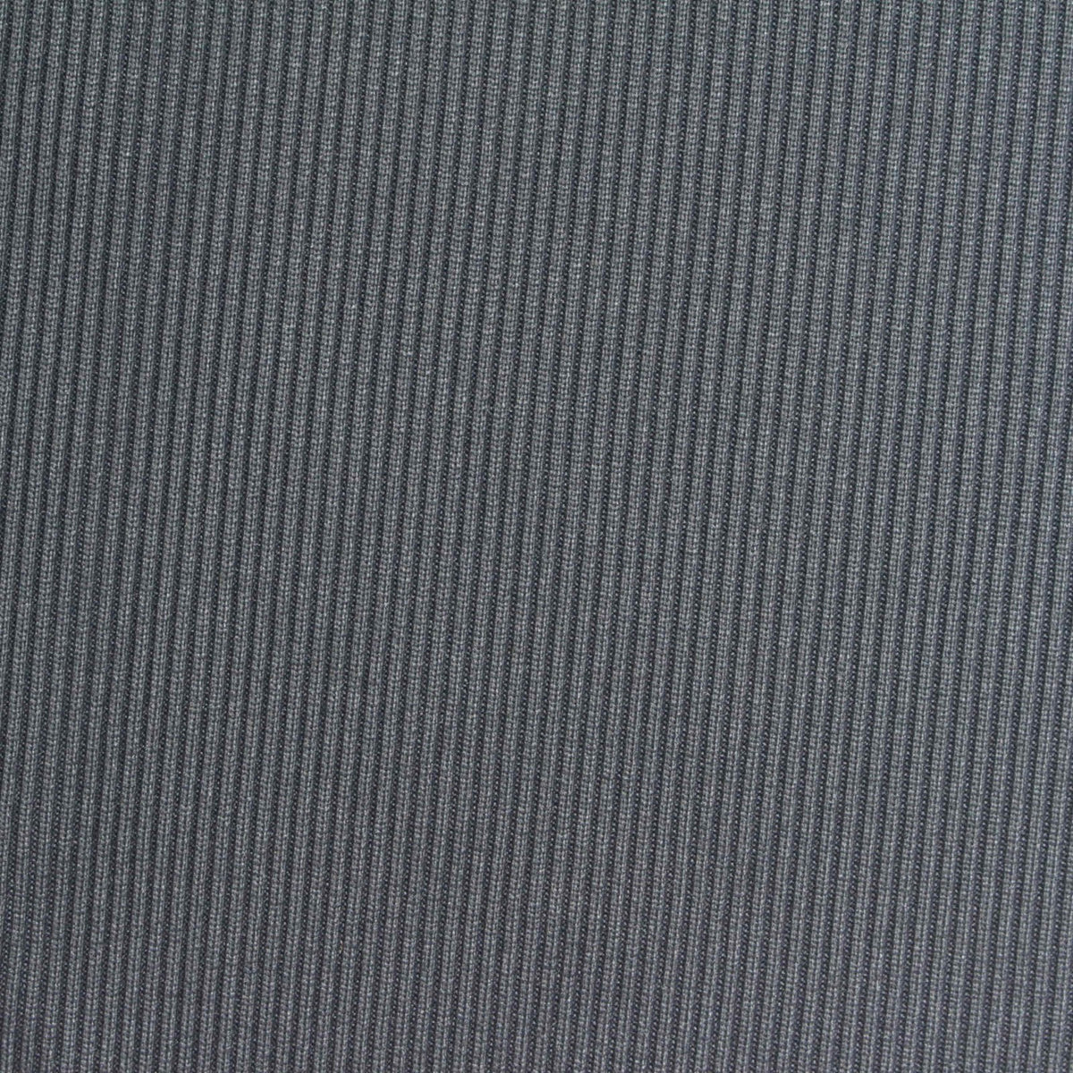 Polyester Stretch Rib Knit Fabric, 460 gsm, 140 cm — Grey