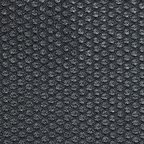 Jacquard Nylon Stretch Warp Knit Fabric, 160 gsm, 160 cm — Black
