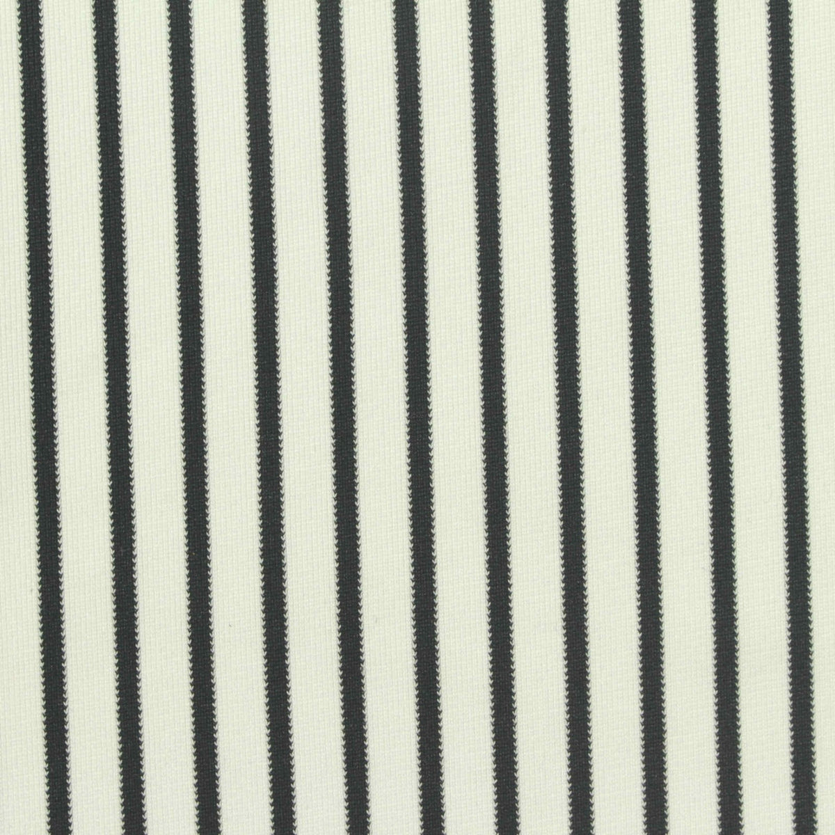 Black Vertical-Stripe Warp Knit, Polyester, 150 gsm, 155 cm
