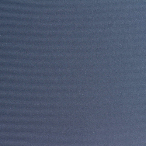 Striped Milk Silk Knit Fabric, 350 gsm, 150 cm — Navy