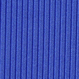 Striped Polyester Stretch Warp Knit Fabric, 265 gsm, 170 cm — Blue — texture