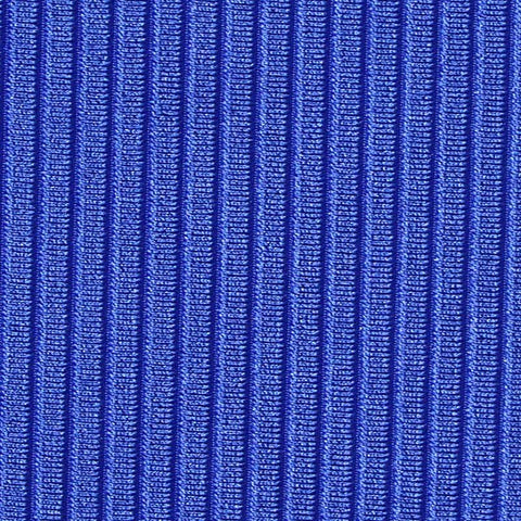 Striped Polyester Stretch Warp Knit Fabric, 265 gsm, 170 cm — Blue