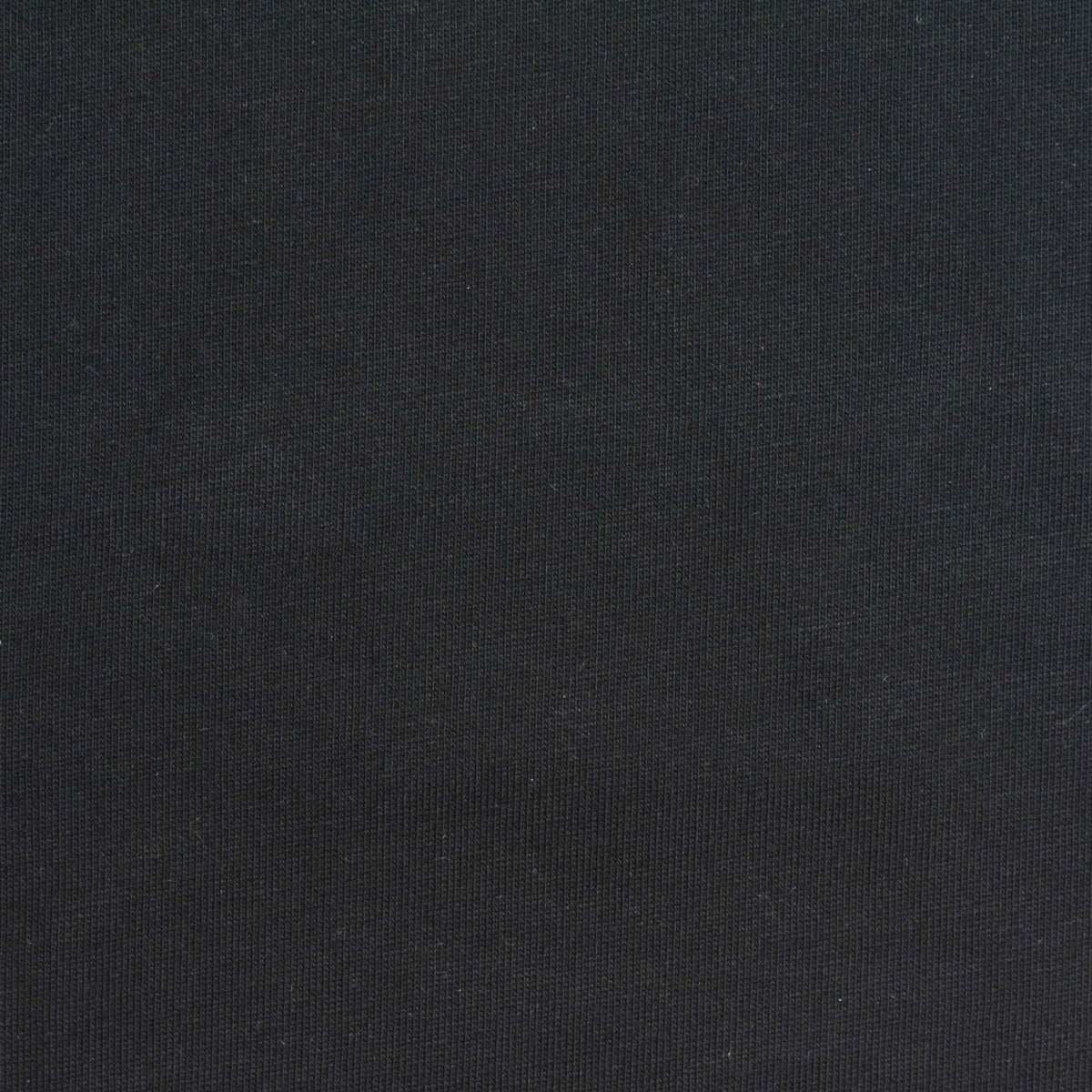 Cotton Polyester Knit Fabric, 90 gsm, 120 cm — Black