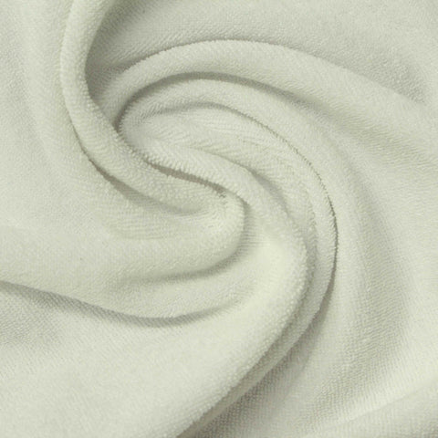 Cotton Polyester French Terry Fabric, 220 gsm — Beige