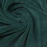 Polyester Stretch Velvet Fabric, 220 gsm — Green