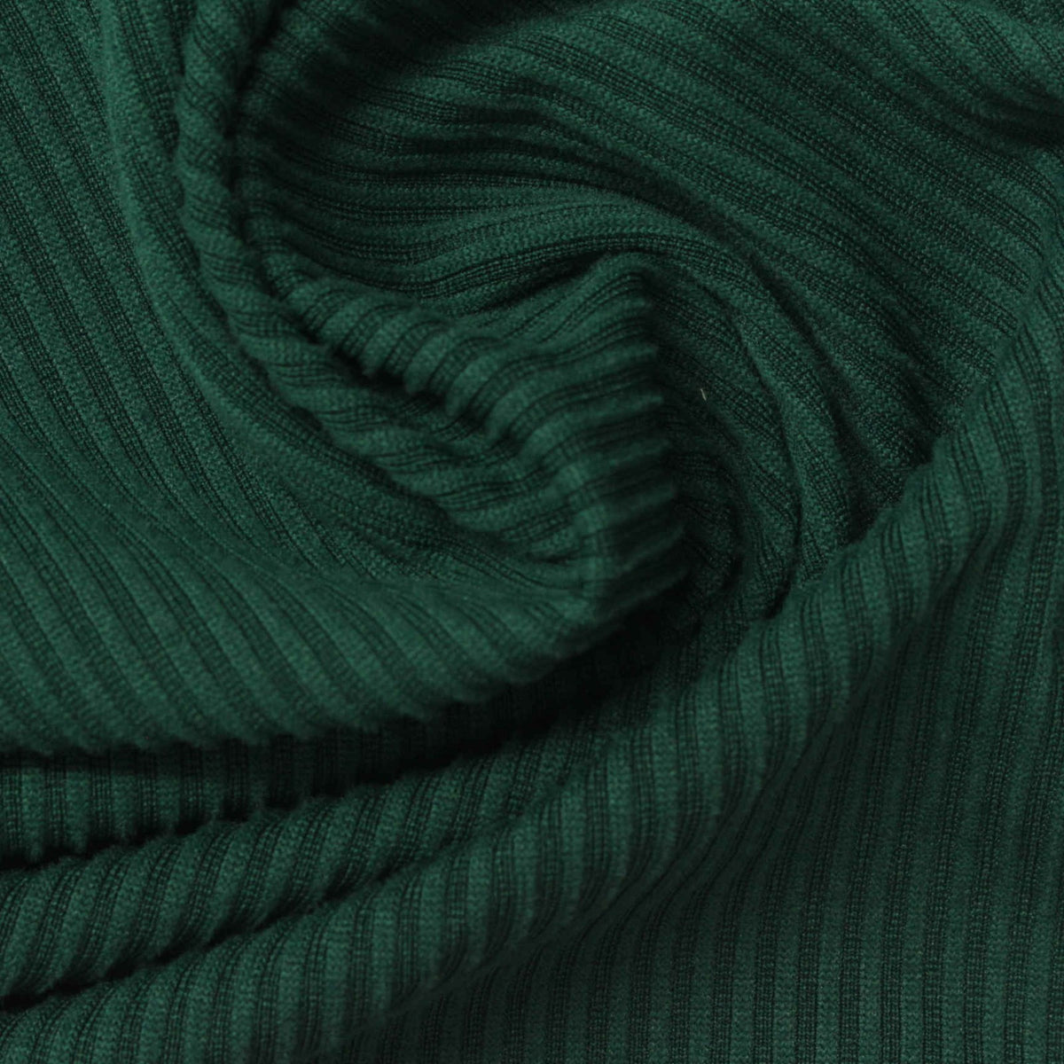 Brushed Polyester Stretch Jersey Knit Fabric, 230 gsm — Green