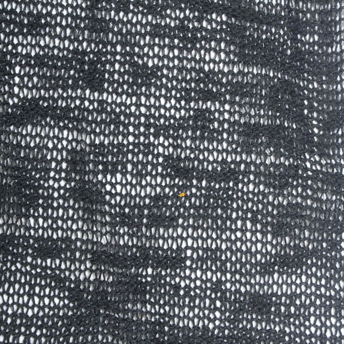 Dark Grey Tone-on-Tone Chunky Knit, Poly-Viscose, 200 gsm