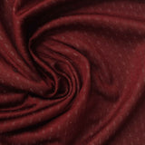 Red Dashes Birdseye Knit, Polyester