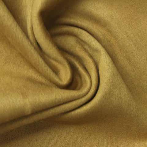 Polyester Stretch Faux Suede Fabric, 235 gsm — Khaki, ref EF-261852