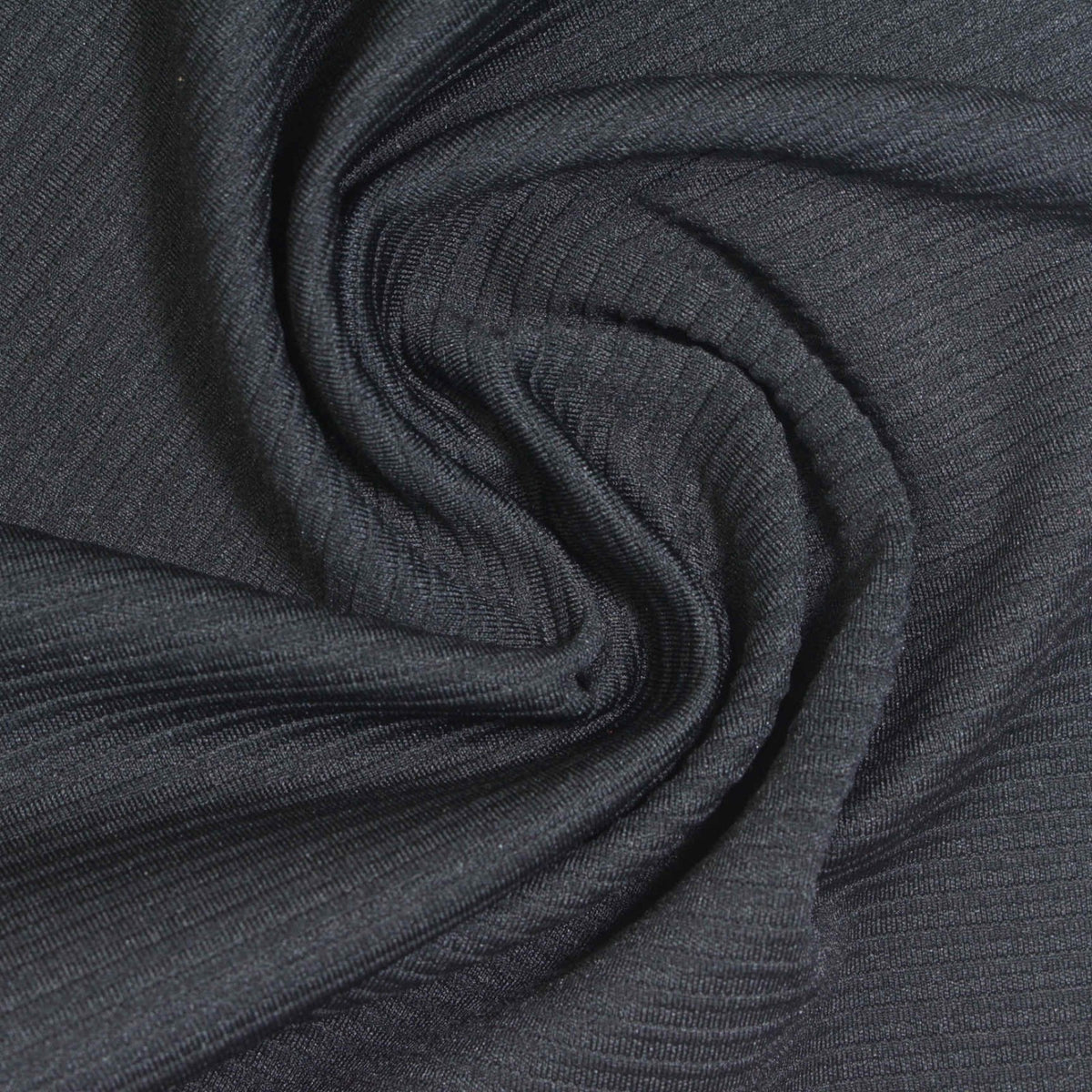 Polyester Stretch Knit Fabric, 230 gsm — Navy