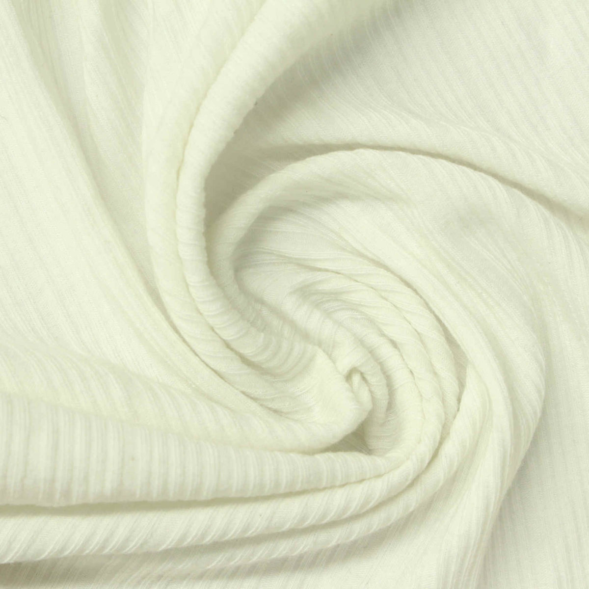 Polyester Stretch Rib Knit Fabric, 240 gsm — Beige