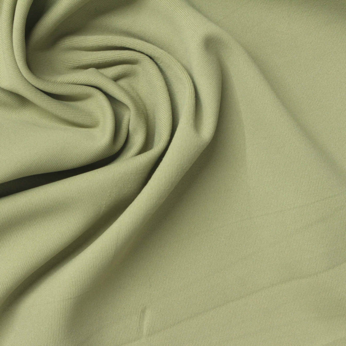Polyester Stretch Sateen Fabric, 250 gsm — Green